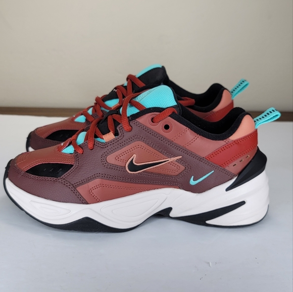 nike m2k tekno mahogany mink